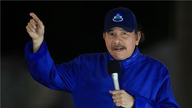 Nicaragua schickt 222 politische Gefangene in die USA Nicaraguas autoritär regierender Präsident Daniel Ortega, hier im Jahr 2019.