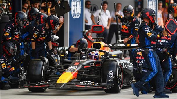 Verstappens verzweifelter Kampf mit dem „Monster“ Nicht mal das klappt mehr bei Red Bull.