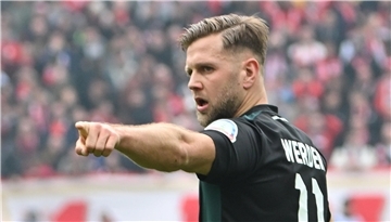 Niclas Füllkrug führt mit 16 Treffern die Torschützenliste der Fußball-Bundesliga an.