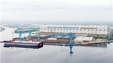 Niedersachsen und der Bund waren im vergangenen Jahr der Meyer Werft zu Hilfe gekommen.