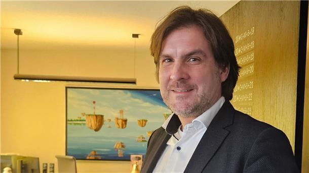Portrait Nils Siemen, Bürgermeister der Stadt Nordenham