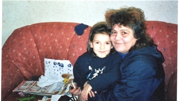 Nilüfer Türkmen und ihre Mutter.