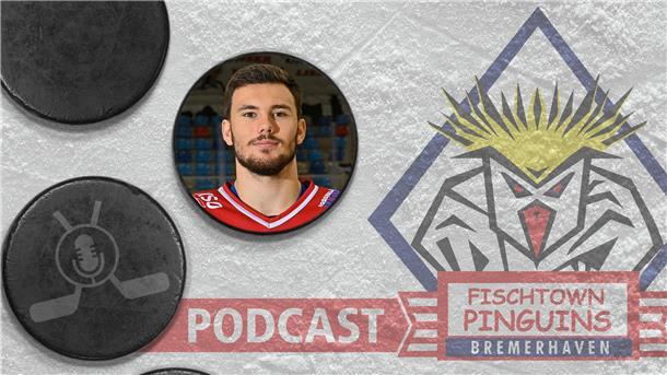 Nino Kinder hat sich mit seinem Treffer gegen Turku in die Pinguins-Geschichtsbücher eingeschrieben.