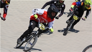 Noah Adam (Nr. 115) aus Zeven ist nicht nur in Deutschland, sondern auch im Ausland bei BMX-Wettbewerben an den Start gegangen.