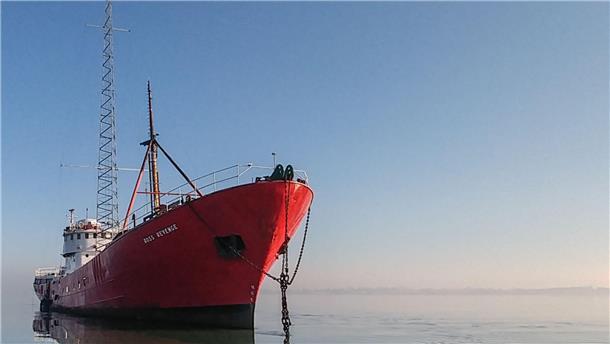 Rockstar setzt sich für Erhalt des letzten Piratenschiffs von Radio Caroline ein Die "Ross Revenge"