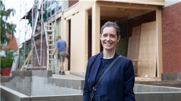Nordholz ehemaliger Führungsbereich Heizhaus, Umbau zur zahnchirurgischen Praxis, Oralchirurgin Christina Schnabel-Maxin