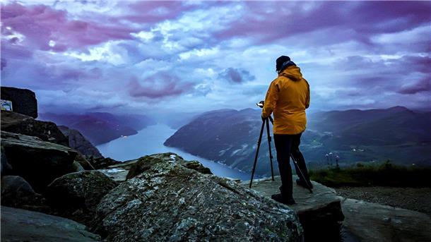 Norwegen-Abenteurer Thomas Krey hat einen Blick für schöne Bildmotive und stimmungsvolles Licht.
