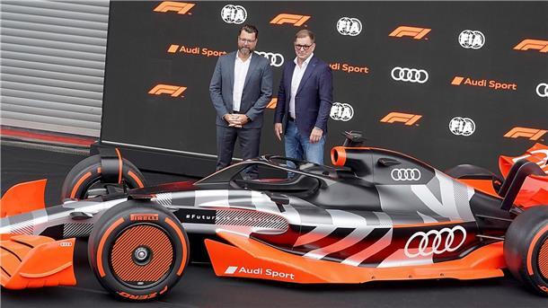 Der Boss macht Druck: Audi soll auf Formel-1-Speed kommen Nur der Audi von damals ist geblieben.