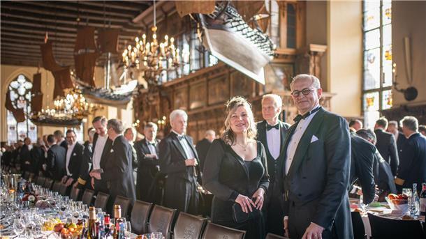 Gäste der Schaffermahlzeit