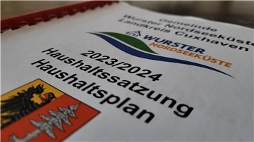 Haushaltsplan Wurster Nordseeküste für 2023 und 2024