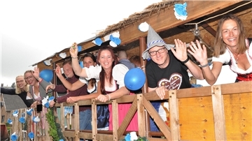 Oktoberfeststimmung beim Rodenkircher Markt.