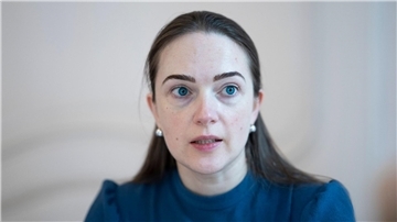 Olexandra Matwijtschuk will vor allem nach Russland verschleppten Kindern helfen.