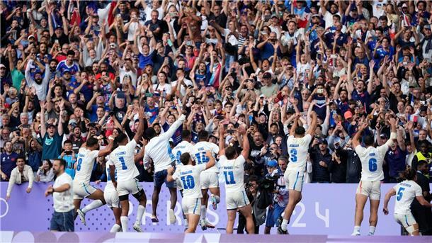„Allez les Bleus“: Paris feiert Olympia und seine Helden Olympia wird immer mehr zu einer großen Sportparty.