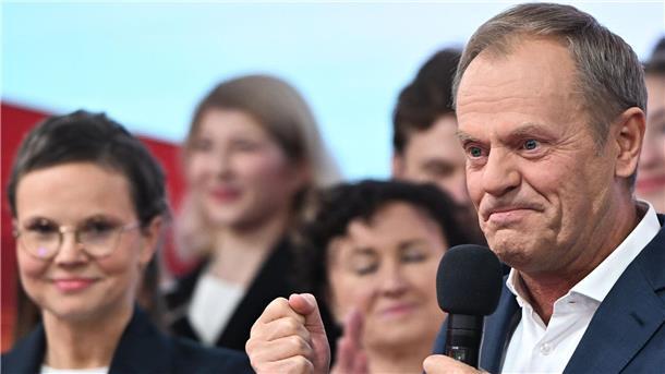 Oppositionsführer Donald Tusk könnte neuer polnischer Ministerpräsident werden.