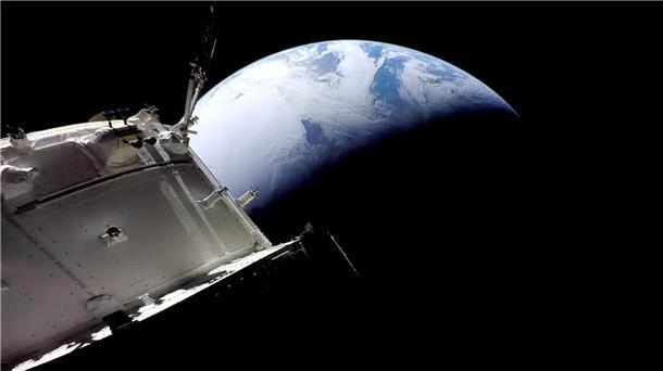 Nasa-Mondmission: „Artemis 1“ auf Erde zurück „Orion“ im Anflug auf die Erde.