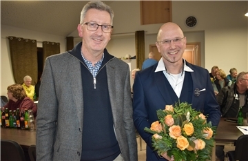 Ortsbürgermeister im Doppelpack: Oliver Härtl (rechts) wurde jetzt zum Ortsbürgermeister von Geestenseth gewählt, Jörg Rohde wird in eineinhalb Jahren übernehmen.