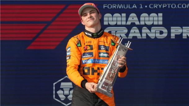 Wette mit NFL-Star: Piastri probiert den Griddy Oscar Piastri ist der Mann der Stunde in der Formel 1.