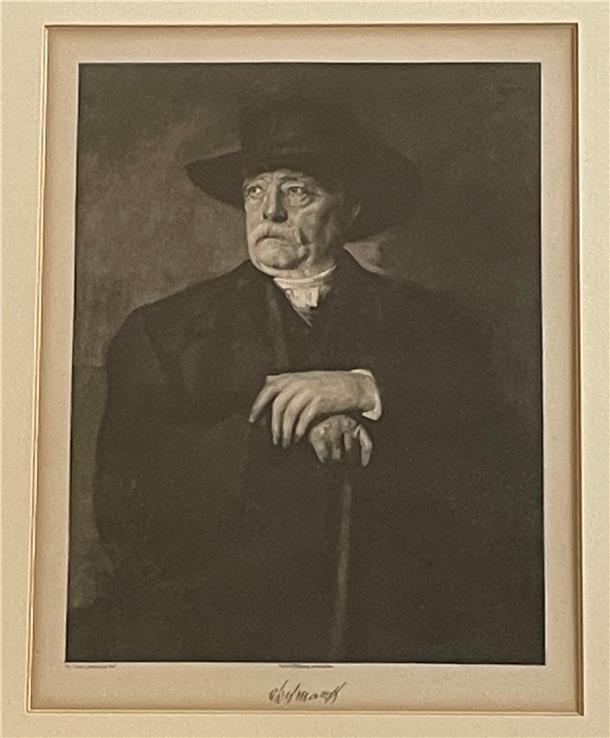 Otto von Bismarck war der Namensgeber des Gasthauses, das das Rathaus einst war - das „Hotel zum Eisernen Kanzler“.