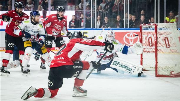 Heimsieg gegen Berlin: Kölner Haie gleichen Finalserie aus Parker Tuomie erzielte das frühe 1:0 der Kölner im zweiten DEL-Finalspiel gegen die Eisbären Berlin.