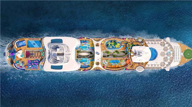 Party und Spaß stehen im Fokus der Kreuzfahrten auf der „Utopia of the Seas“. 