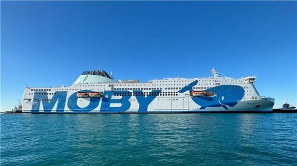 Fährschiff "Moby Legacy"