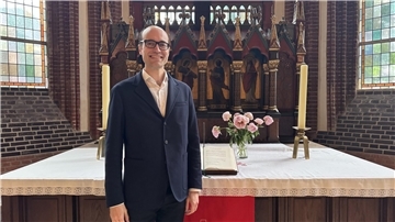 Pastor in der Marien- und Christuskirche Bremerhaven, Malte Plath.