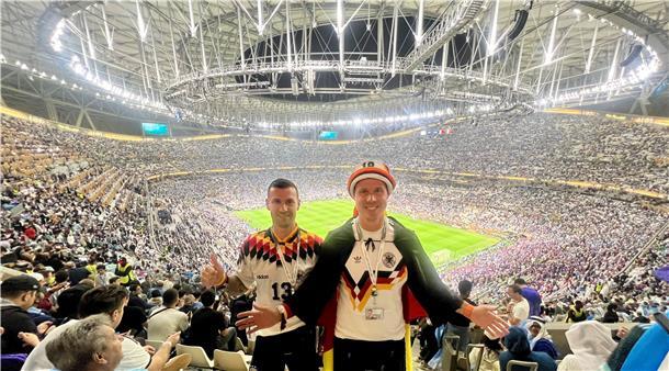 Fans im Fußballstadion