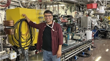 Dr. Paul Goslawski, Physiker beim Teilchenbeschleuniger BESSY II in Berlin. Er stammt aus Nordenham.