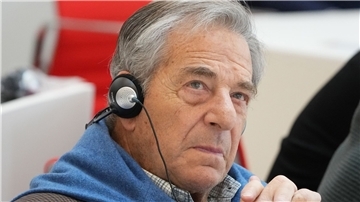 Paul Pelosi wurde nach der Attacke ins Krankenhaus gebracht.