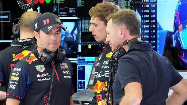 Pérez lässt DiCaprio sprechen: „Ich gehe nicht weg“ Pérez war bisher keine große Hilfe für Verstappen und Red Bull.