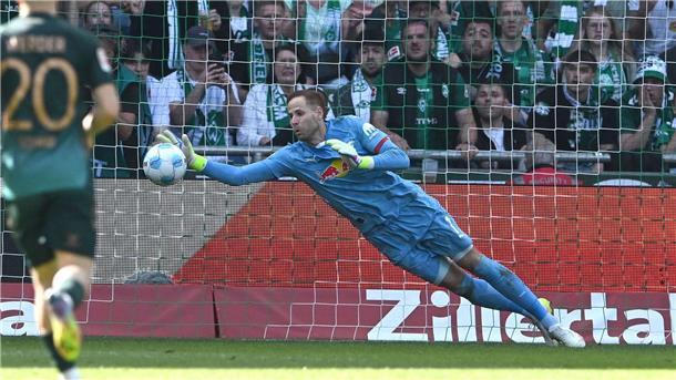 Schwache Leipziger verpassen Champions League Peter Gulacsi sicherte RB Leipzig in Bremen mit starken Paraden zumindest einen Punkt.