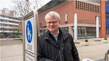 Peter Klett. Vorsitzender des Kunstvereins Bremerhaven