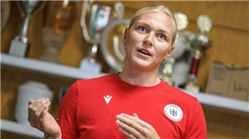 Pia Greiten ist neue Präsidentin der Vereinigung Athleten Deutschland. (Archivbild)