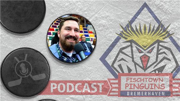 Pinguins-Stadionsprecher Felix Behnert war wieder einmal beim Podcast-Team zu Gast.
