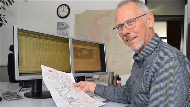 Planer Werner Meißner und seine Kollegen haben mit Hochdruck an dem Projekt gearbeitet.