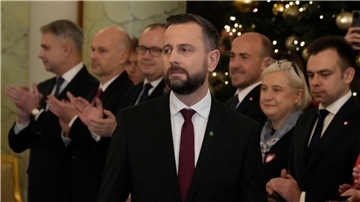 Polens Verteidigungsminister Wladyslaw Kosiniak-Kamysz sagt mit Blick auf den russischen Angriffskrieg: „Ich rechne mit jedem Szenario und nehme die schlimmsten am ernstesten.“