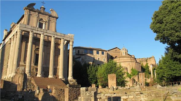 Politisches Zentrum des Römischen Reiches: das Forum Romanum. (Archivbild)