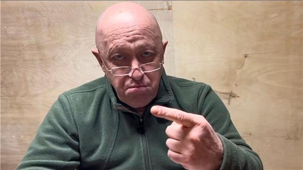 Wagner-Chef: Truppen zu 99 Prozent aus Bachmut abgezogen Prigoschin ist Chef der russischen Privatarmee Wagner.