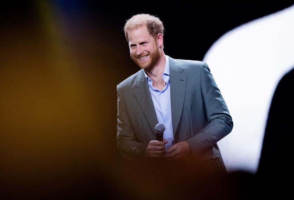 Prinz Harry während der Eröffnung der 6. Invictus Games in der Merkur Spiel-Arena.