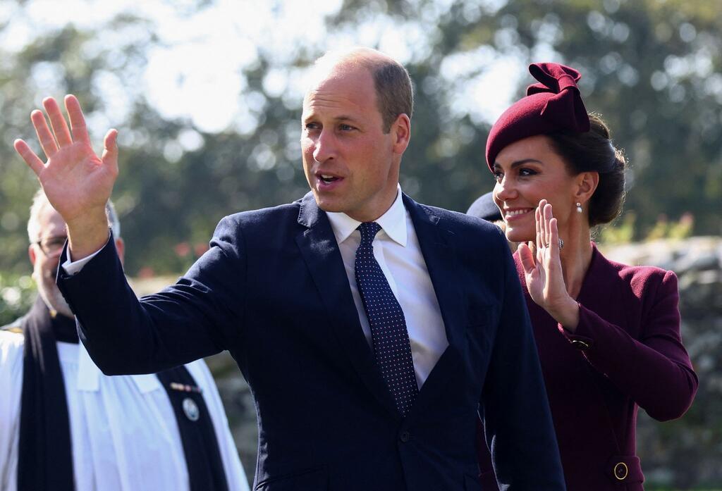 Erster Todestag der Queen: Royals erinnern an Elizabeth II. Prinz William und Prinzessin Kate in Wales.