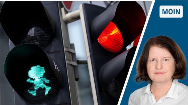 Nach Pumuckl in München: Ina Müller als Ampelheldin im Cuxland? Promis als Ampelmännchen: Was für Pumuckl in München gilt, könnte mit Entertainerin Ina Müller auch im Cuxland funktionieren.