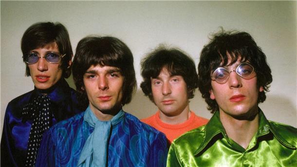 Psychedelic-Ikonen: Roger Water(l-r), Richard Wright, Nick Mason und Syd Barrett.