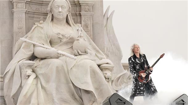 Queen-Gitarrist Brian May trifft bald König Charles III.