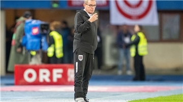 Ralf Rangnick feierte einen Sieg mit Österreich.