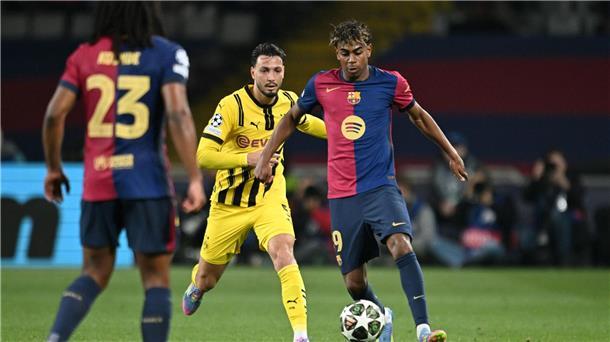 Ramy Bensebaini lief Jungstar Lamine Yamal oft nur hinterher