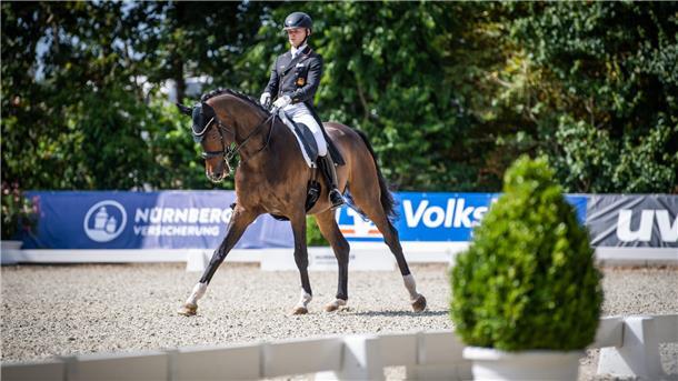 Raphael Netz ist einer der besten deutschen U25-Reiter in Deutschland. In den vergangenen zwei Jahren war er in Elmlohe am Start.