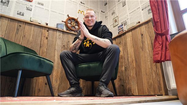 Der Rapper Scor bei der Nordsee-Zeitung. Er stellt sein neues Album und sein erstes Buch vor.