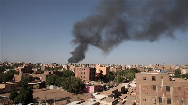 Rauch über der sudanesischen Hauptstadt Khartum.