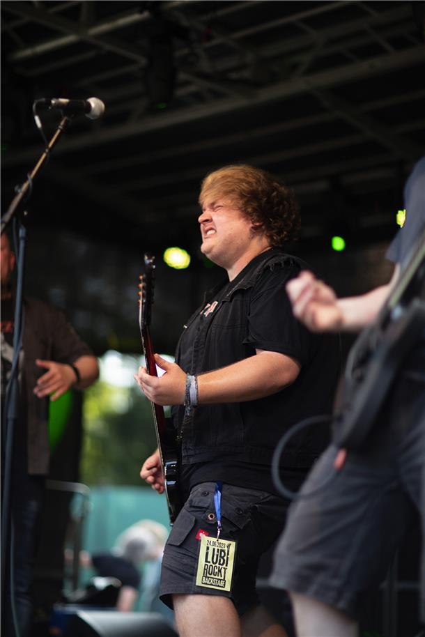 Razor Punch Bassist Nico ging voll ab. 