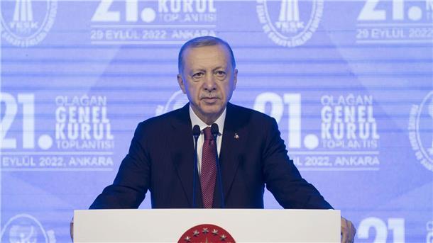 Recep Tayyip Erdogan, Präsident der Türkei, im September.